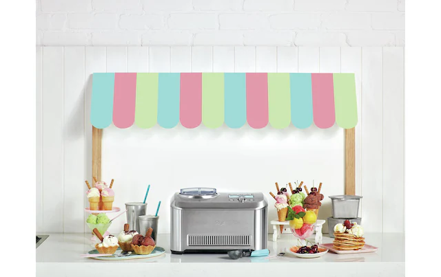 Sage Eismaschine »Sage Glacemaschine Smart Scoop 1 l, Silber« 2 l 200 W Geeignet für: Glace