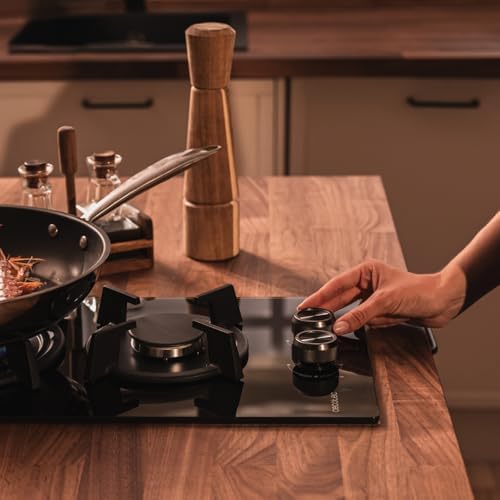 Cecotec Plaque à gaz Bolero Squad G 4200S Glass Black. Plaque à gaz avec 4 feux, finition verre noir, puissance 8000W, grilles individuelles et allumage électrique avec sécurité des vannes. : Cuisine et Maison