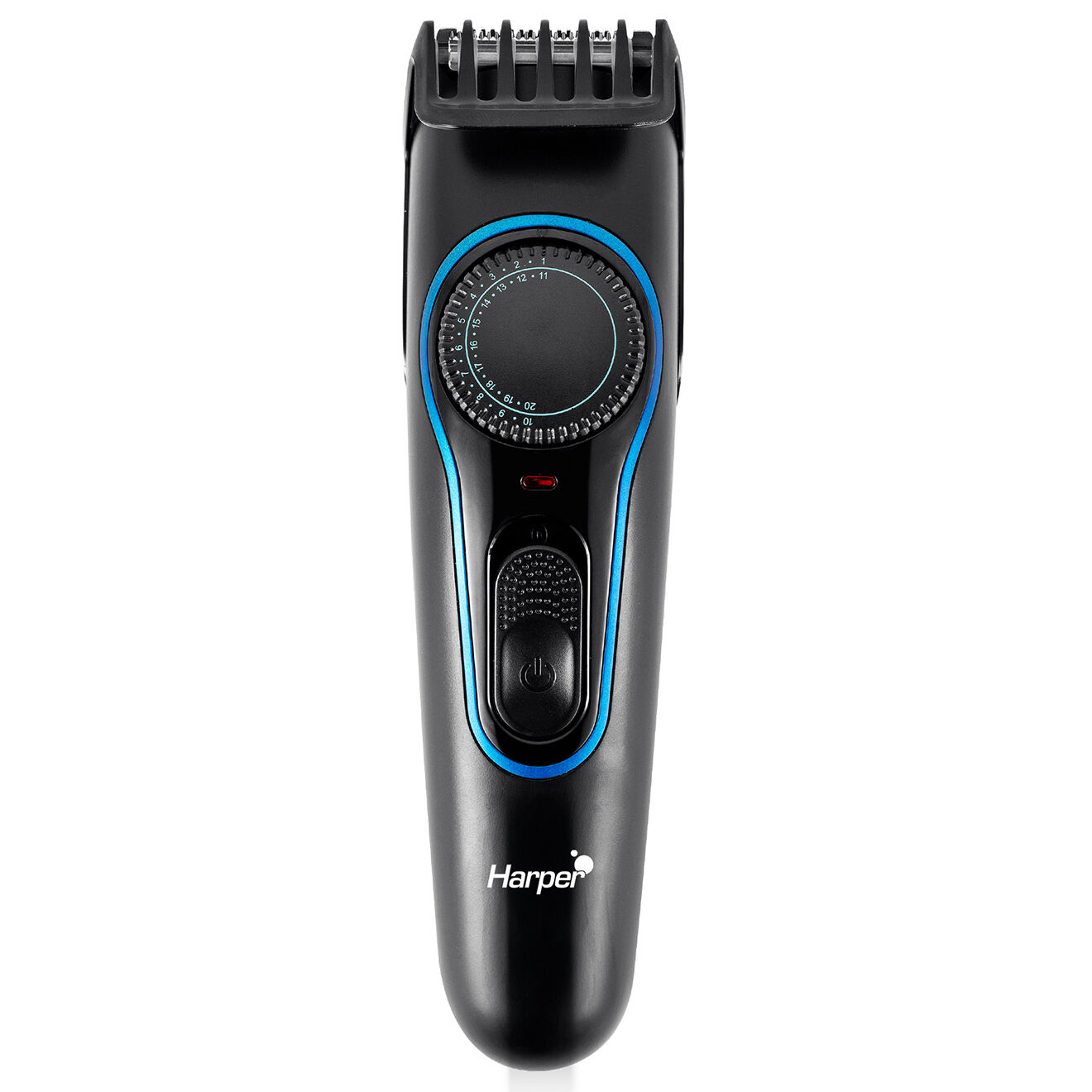 Harper Tondeuse sans fil cheveux et barbe plug and play noire