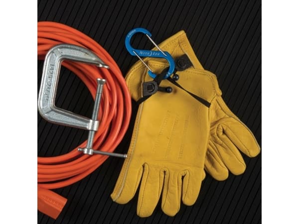Nite Ize S-Biner Dual #4 karabengkrok aluminiumsblå (SBA4-03-R6)