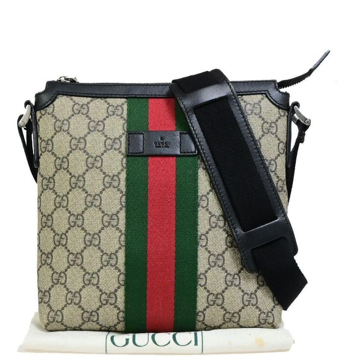 Gucci Vintage Gucci Shoulder Bag Beige