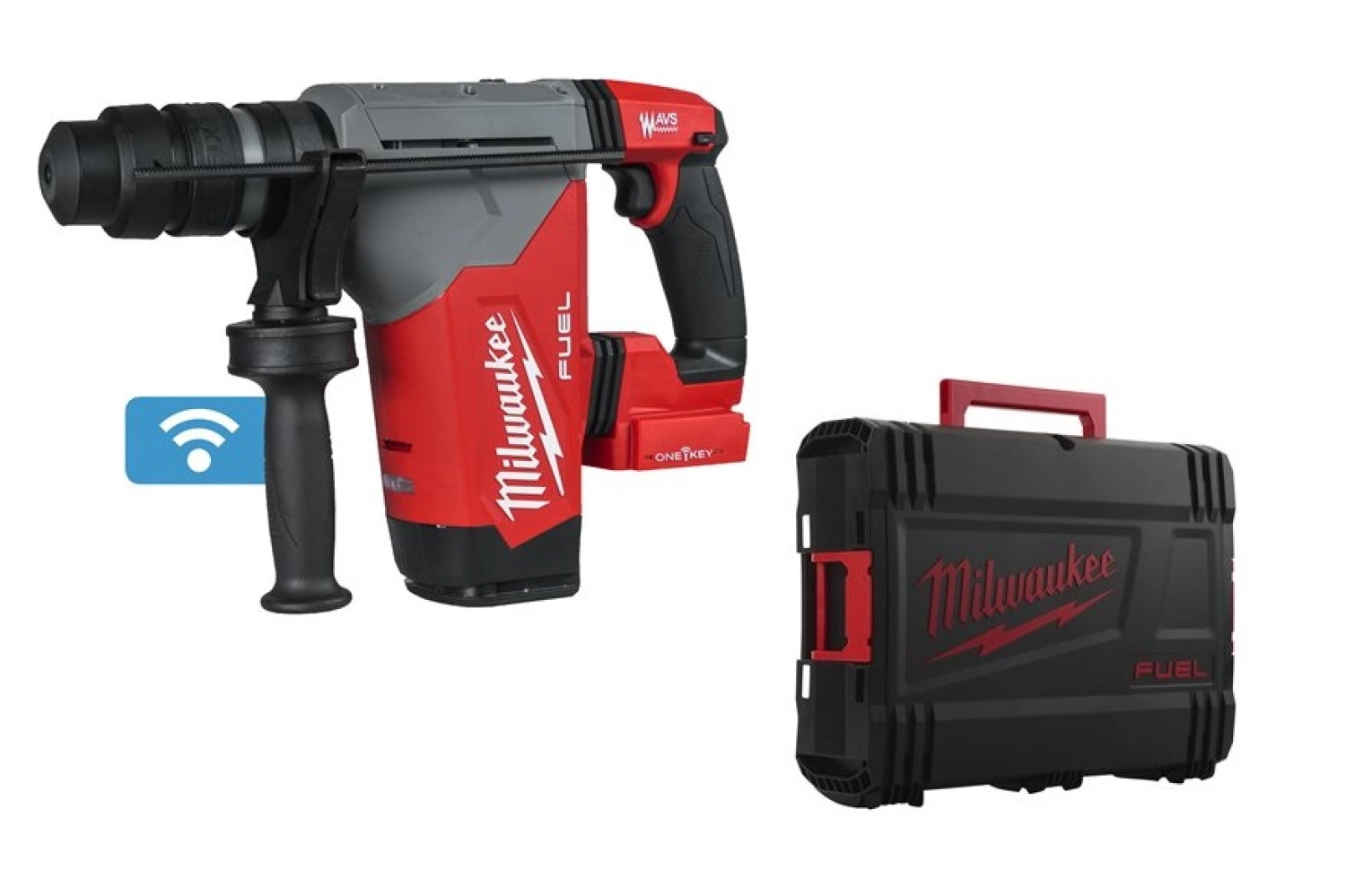 Milwaukee M18 ONEFHPX-0X 18V Li-ion Accu SDS-plus boorhamer body in HD-Box