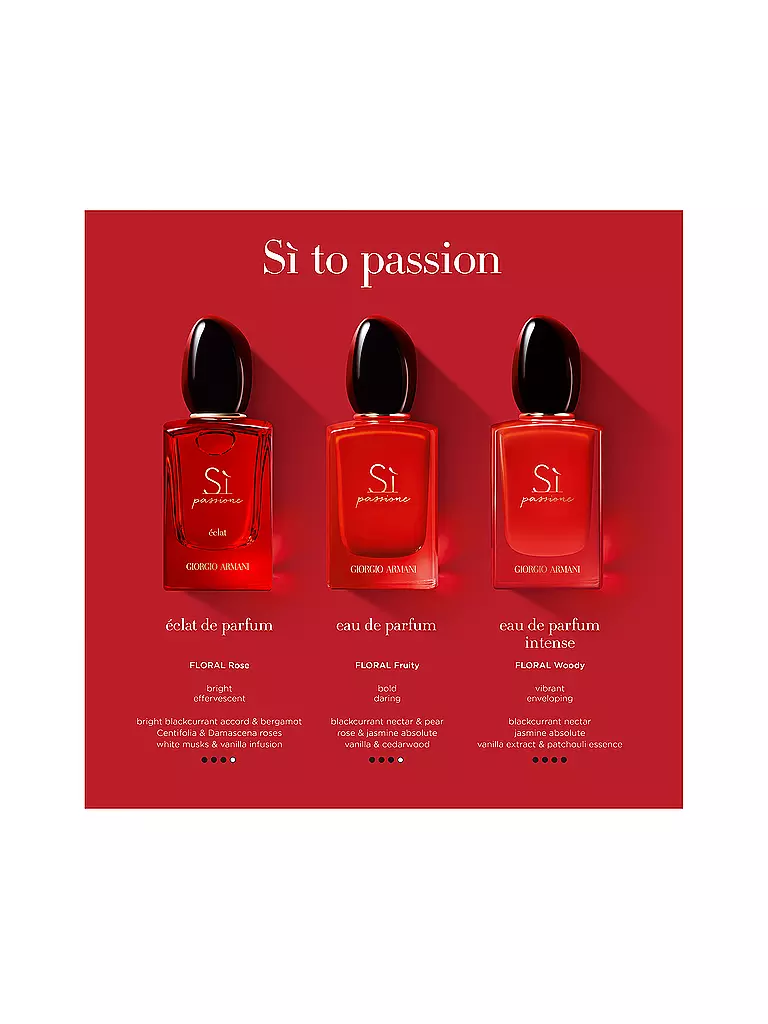 GIORGIO ARMANI Sí Passione Intense Eau de Parfum 100ml keine Farbe