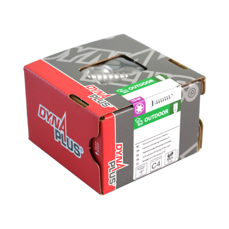 Dynaplus tuinbeslagschroeven gecoat 8x50mm TX40