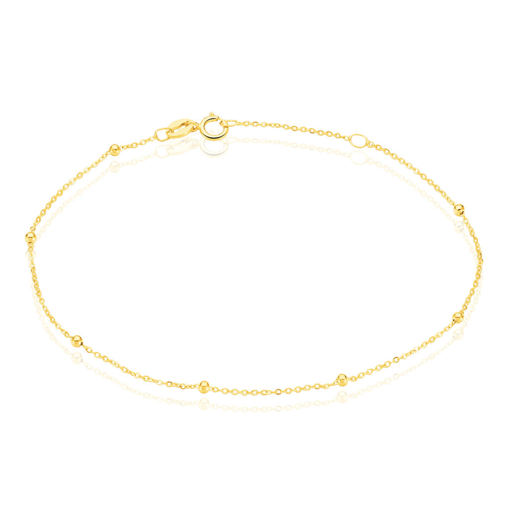 Bracelet Petites Boules Or Jaune