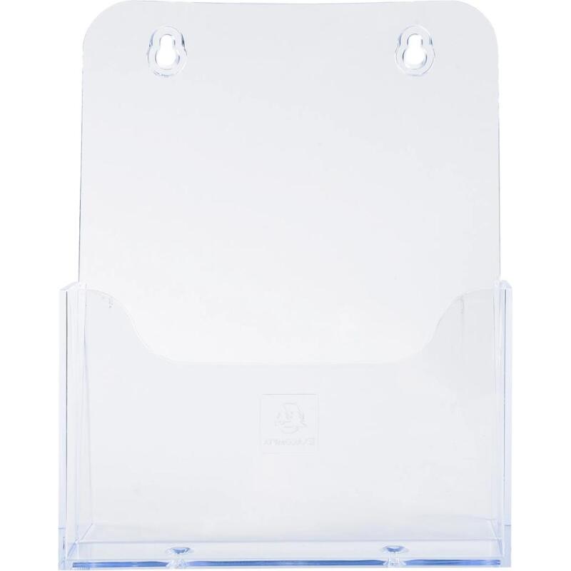 Distributeur de prospectus 1 compartiment A5 - Cristal