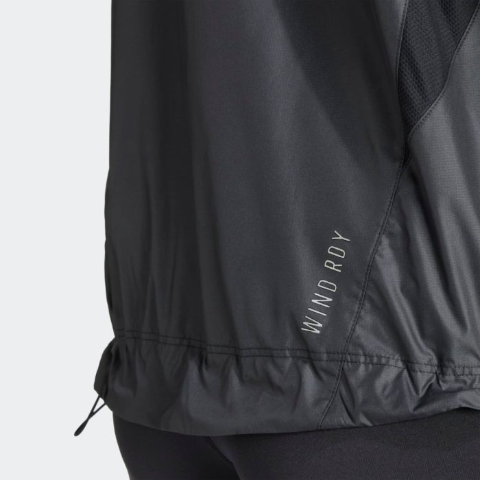adidas Dame Jakker Own The Run Running Jacket Sort