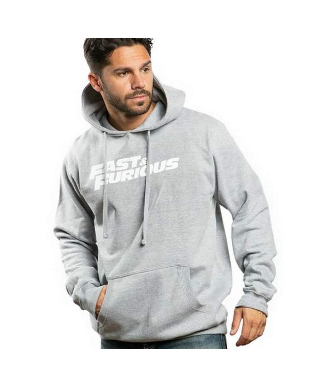 Fast & Furious - Sweat à capuche - Homme (Gris chiné) - UTTV120