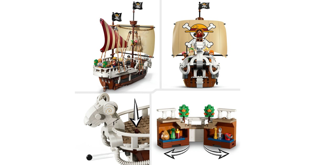 LEGOOne Piece - Het piratenschip Going Merry Constructiespeelgoed  (75639)