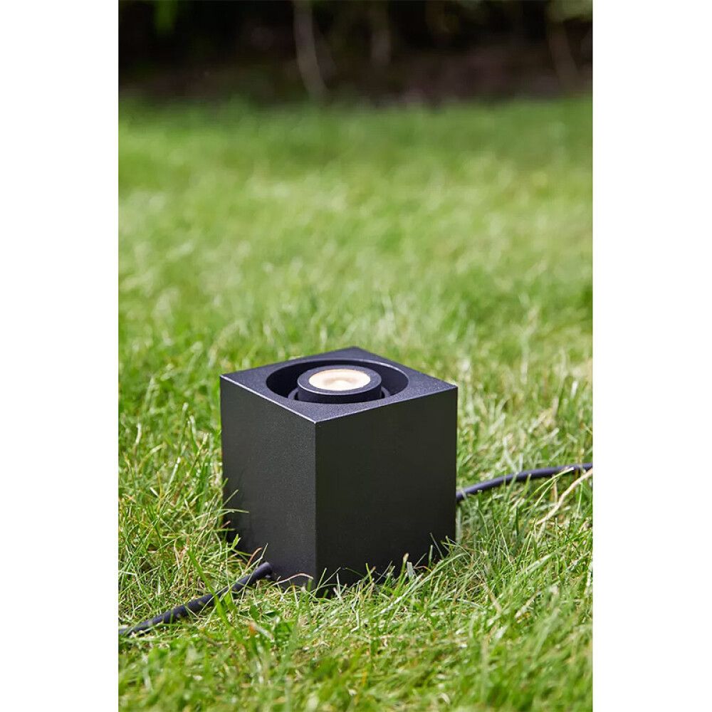 KUBESPOT MARKSLÖJD GARDEN 24 SVART