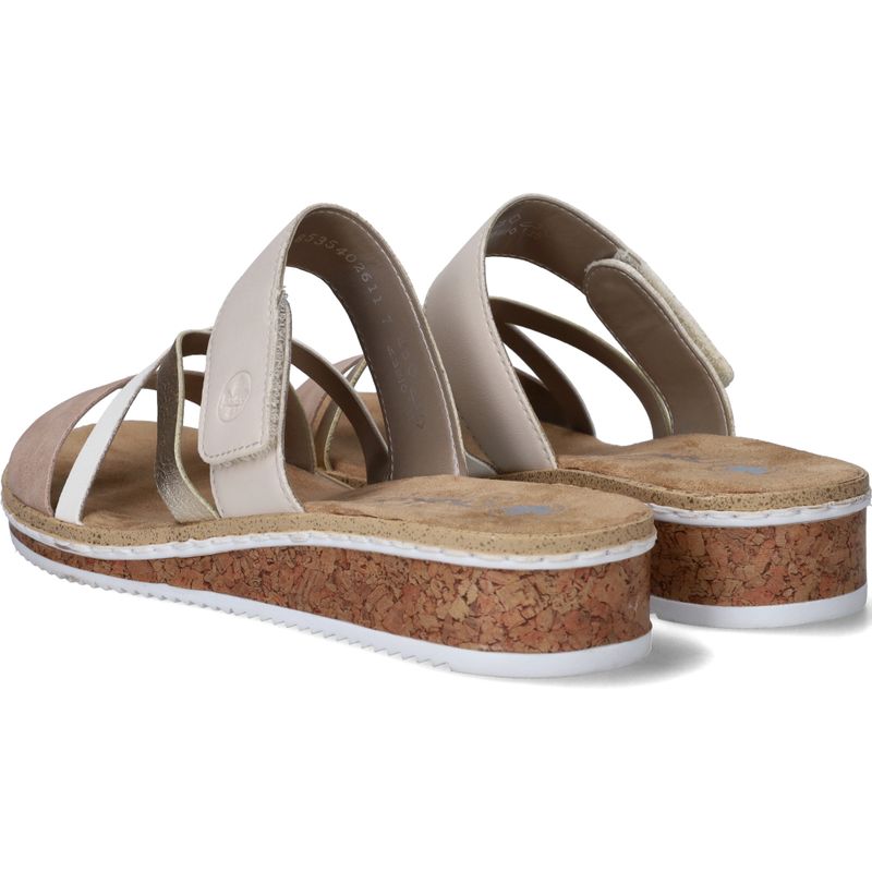Rieker Slippers Beige Dames