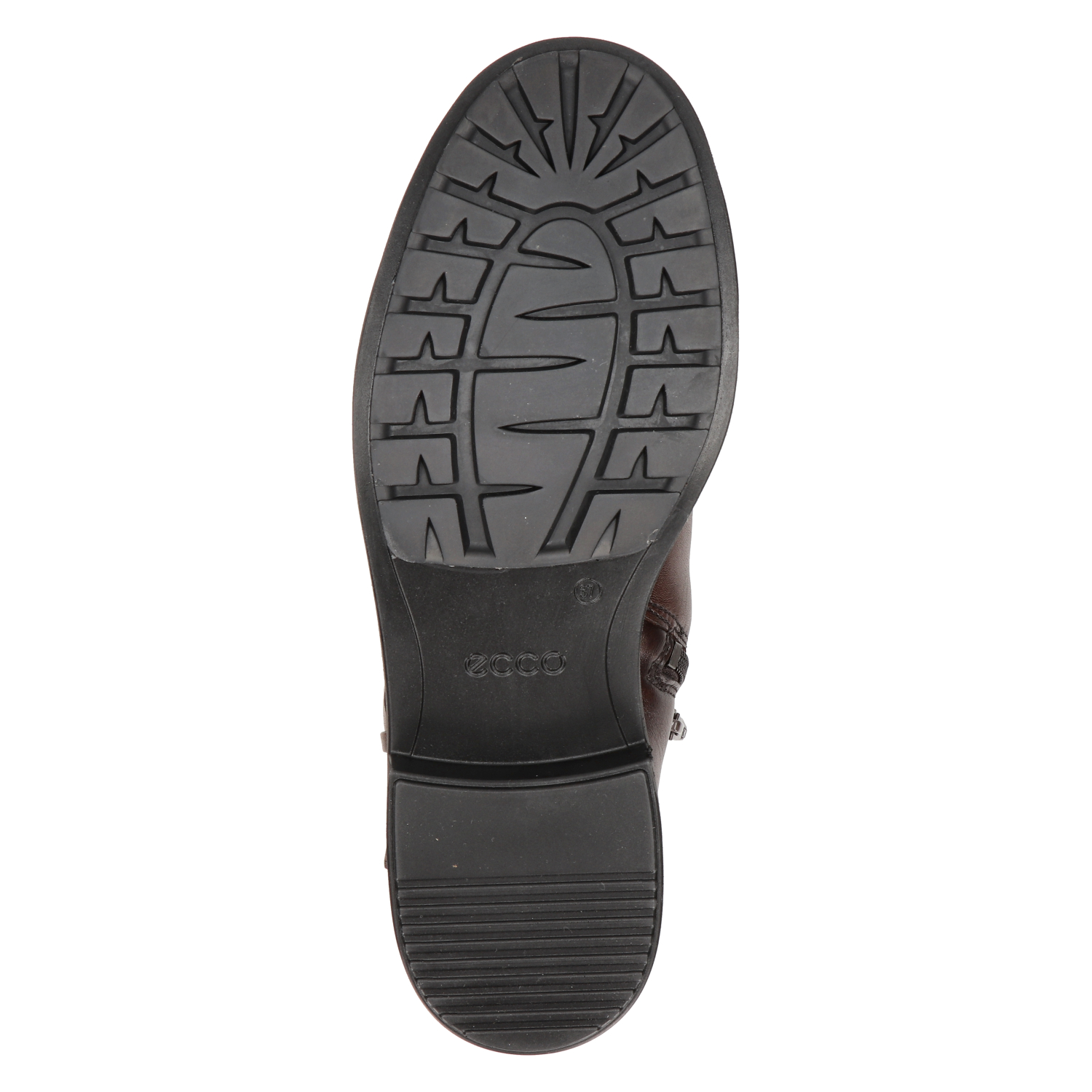 Metropole Amsterdam dames enkelboot Ecco Bruin