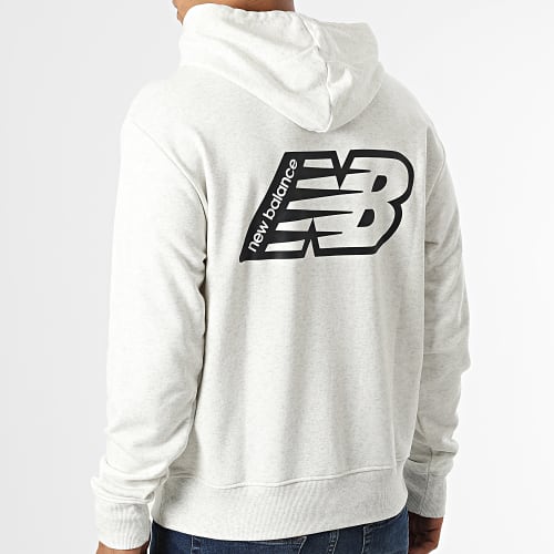 Sweat Capuche MT23511 Gris Chiné