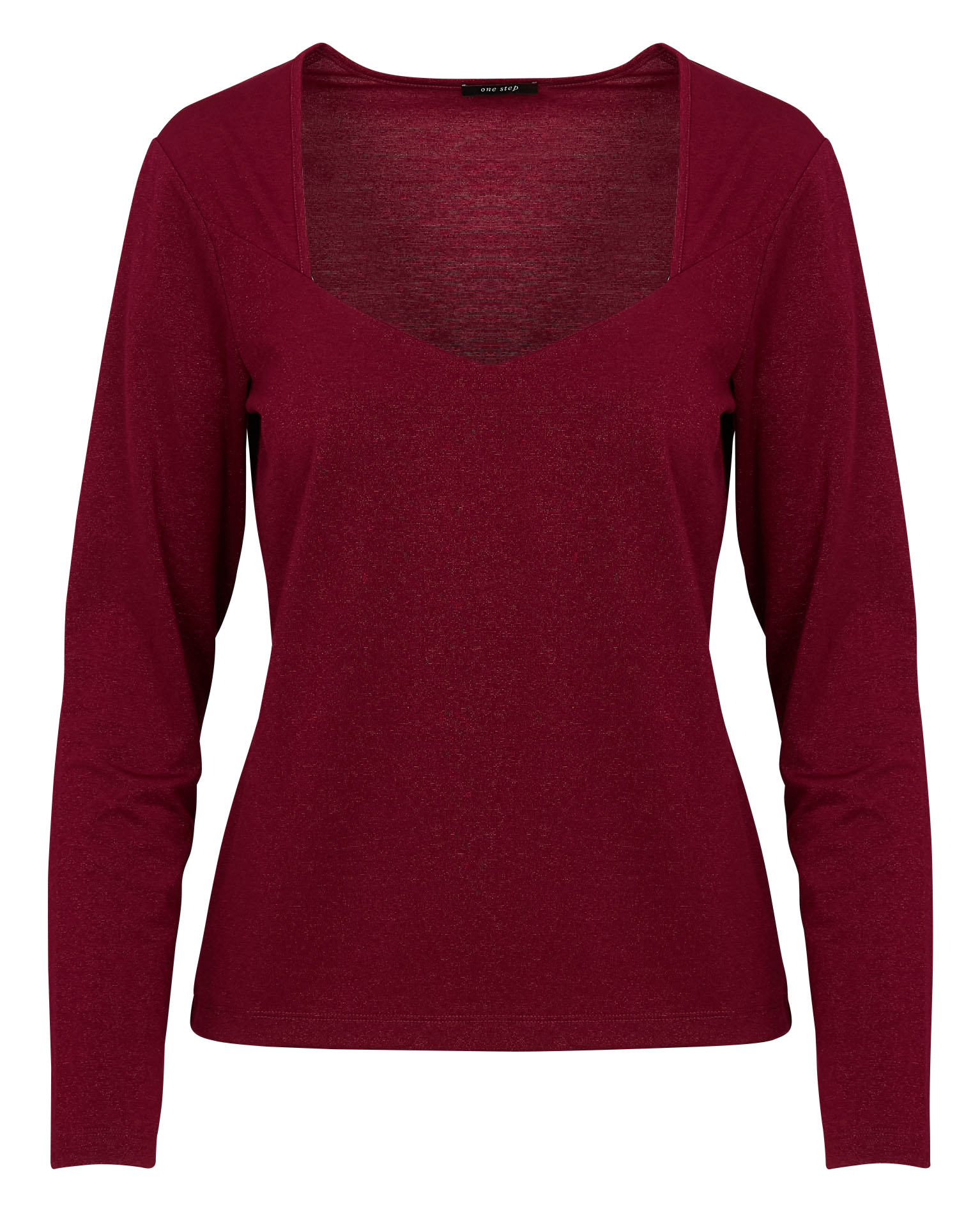 MAJOR - Tee-shirt col cœur| Rouge