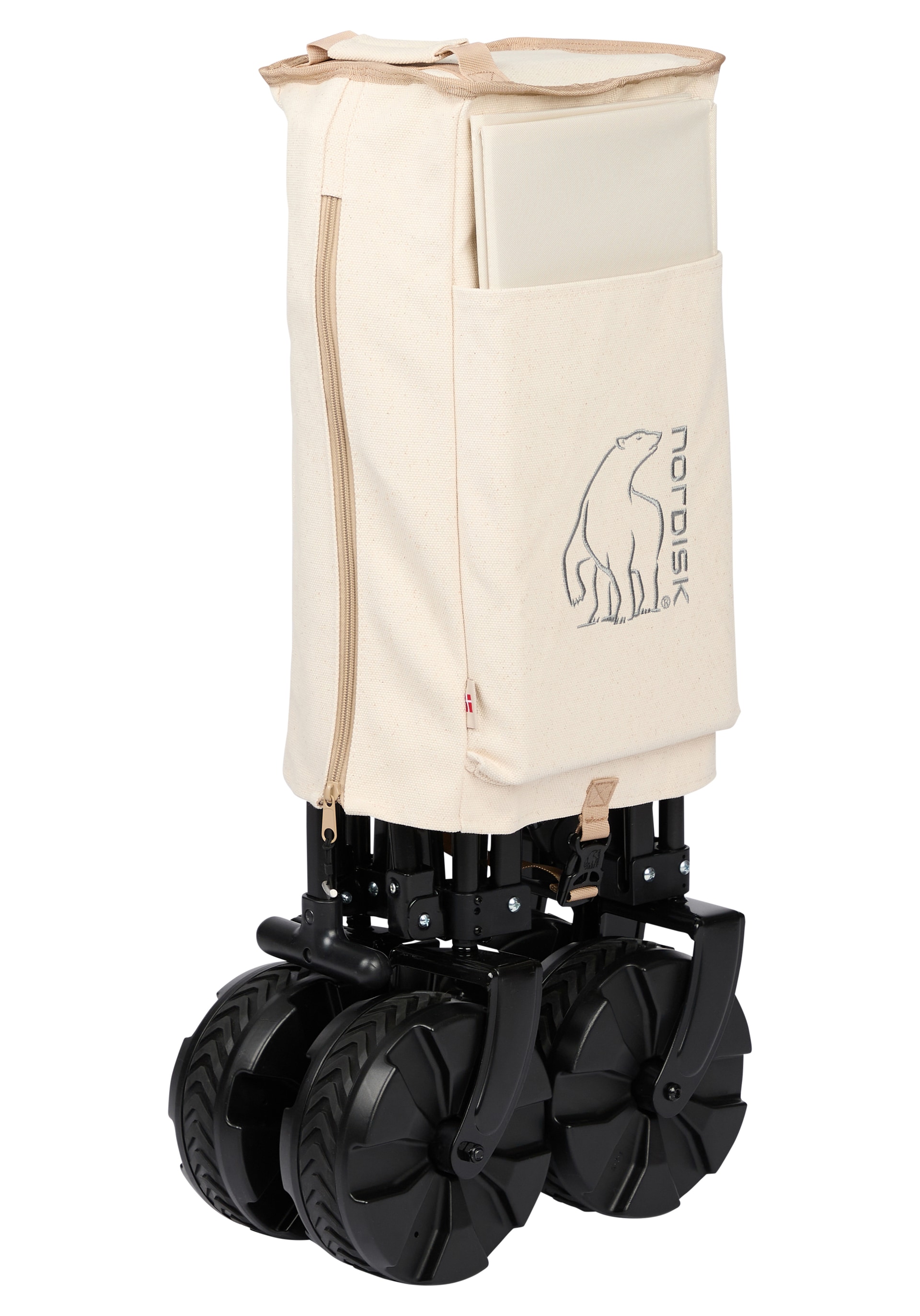 Bollerwagen COTTON CANVAS WAGON Zelttuch natural