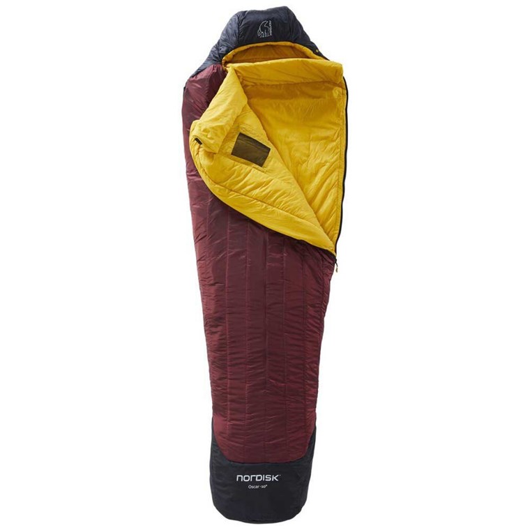 Nordisk Oscar -10C Mummy Sleeping Bag Rio Red