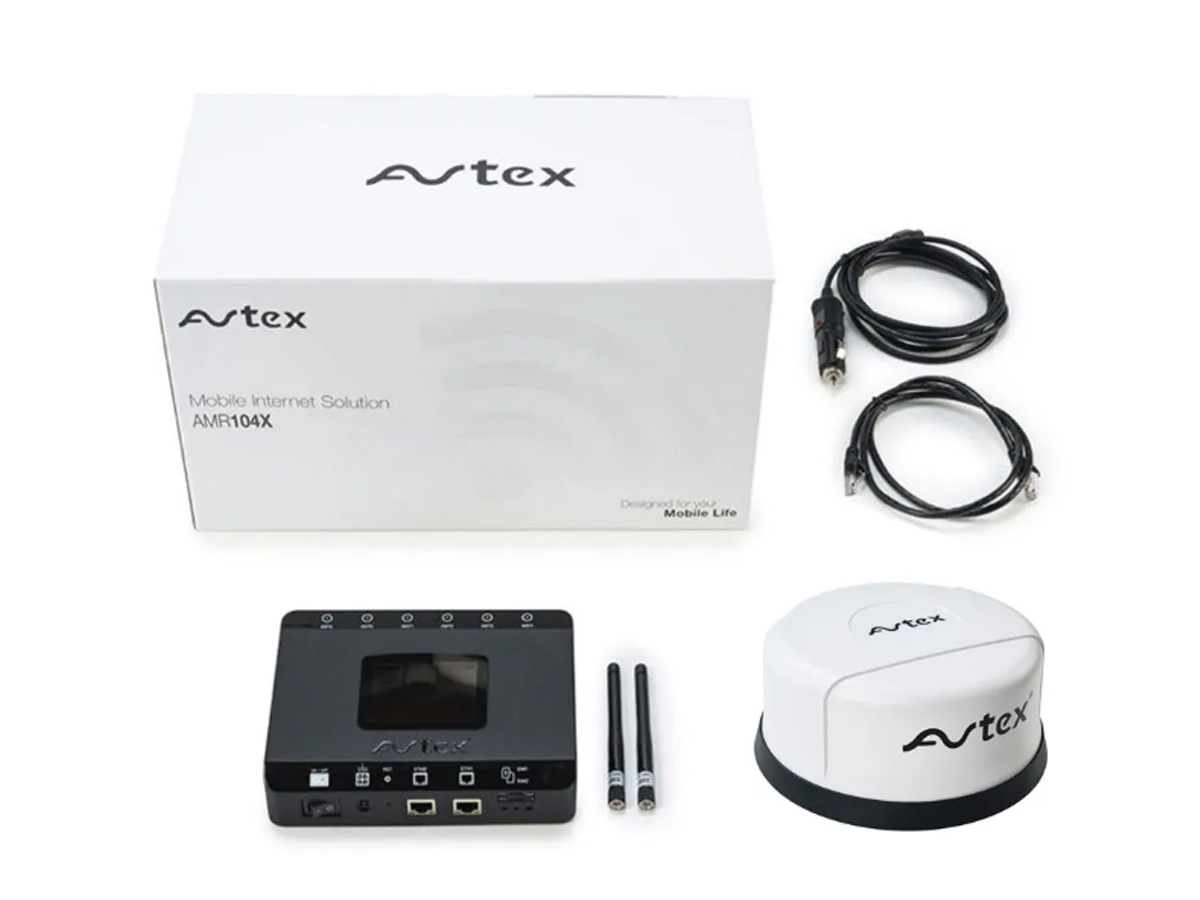 Avtex AMR104X 4G/Wifi Dual Sim - White