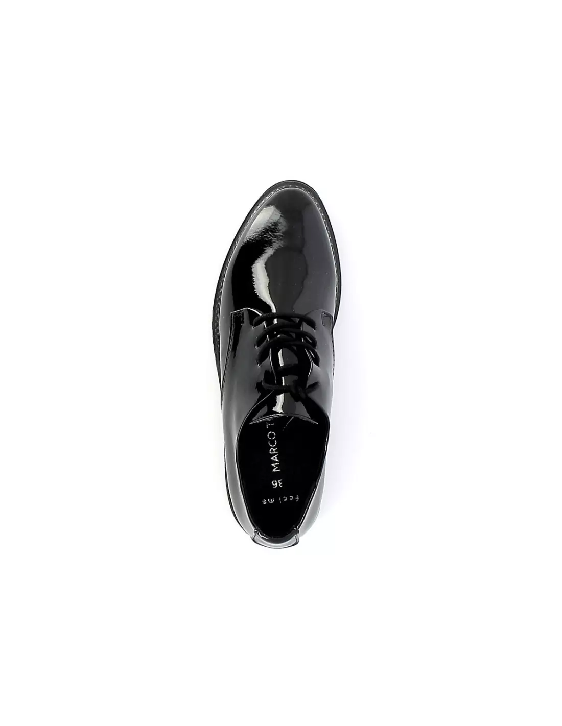 MARCO TOZZI 23712 - Derbies, richelieus & trotteurs Noirmétal