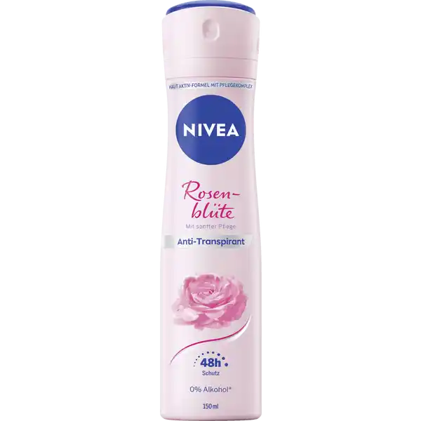 Anti-Transpirant Spray Rosenblüte