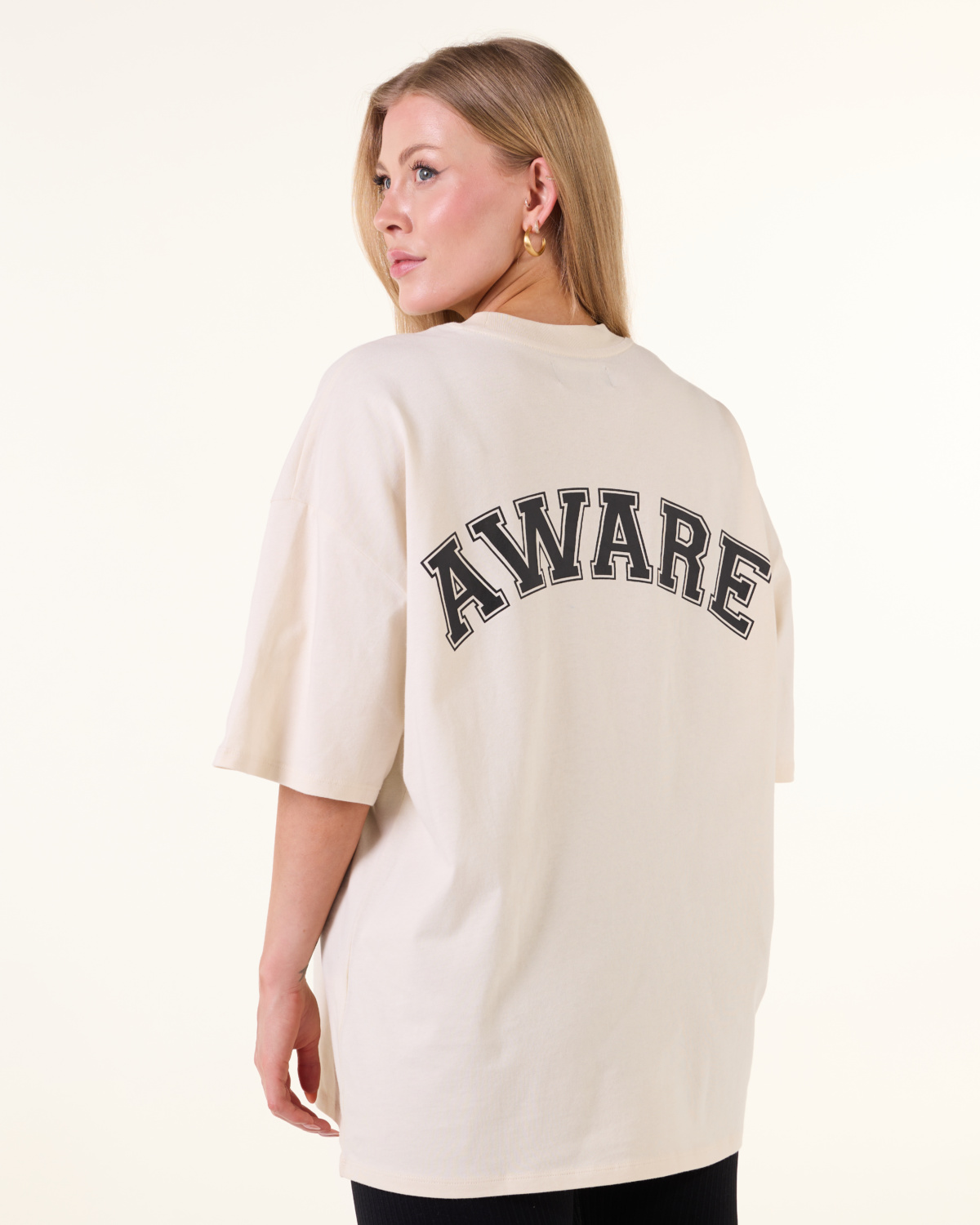 AWARE Oversized Tee Offwhite