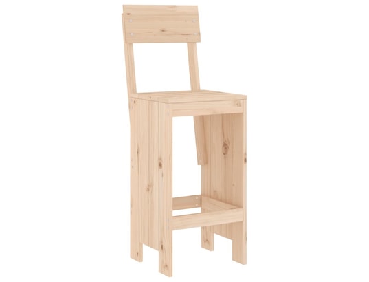VIDAXL - Tabouret de bar Tabourets de bar 2 pcs 40x48,5x115,5 cm bois massif de pin