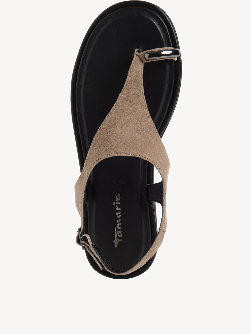 Leren Sandaal - beige
