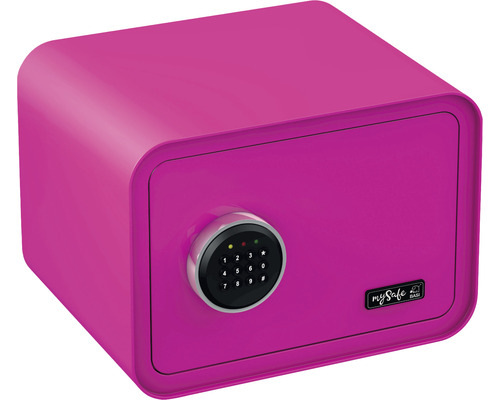 Basi mySafe 350 roze meubelkluis met elektronisch slot