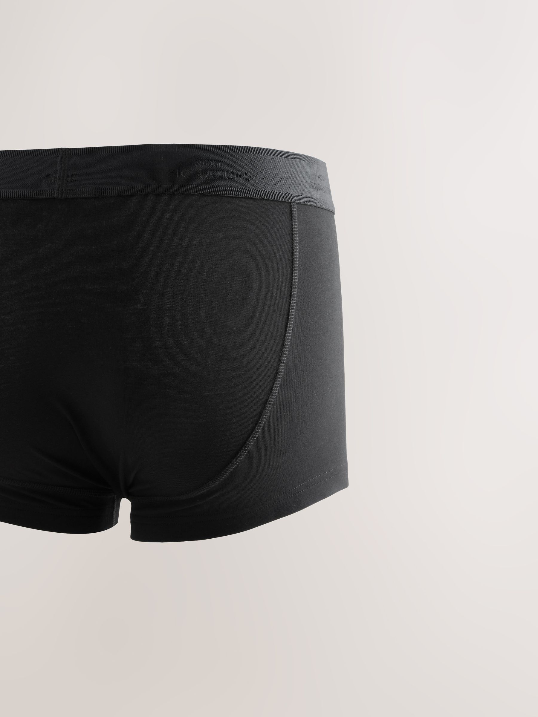 Zwart Modal - Motionflex Signature hipster boxers