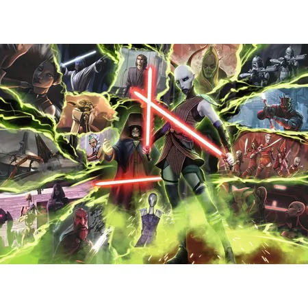 Ravensburger Puzzle - Star Wars Villainous: Asajj Ventress, 1000 Teile