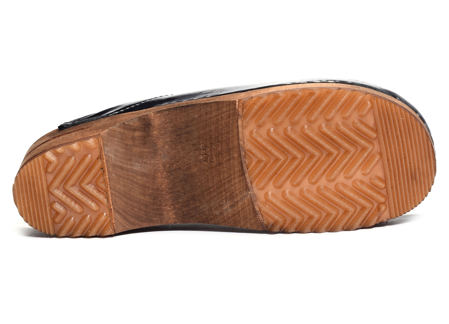 Wood classic verni noir