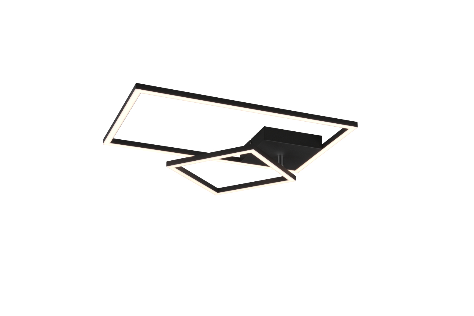 LED-Deckenleuchte - schwarz matt - schwenkbar - Switch-Simmer