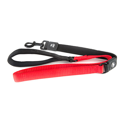 Guia para cães TK-Pet Shock Control em nylon vermelho