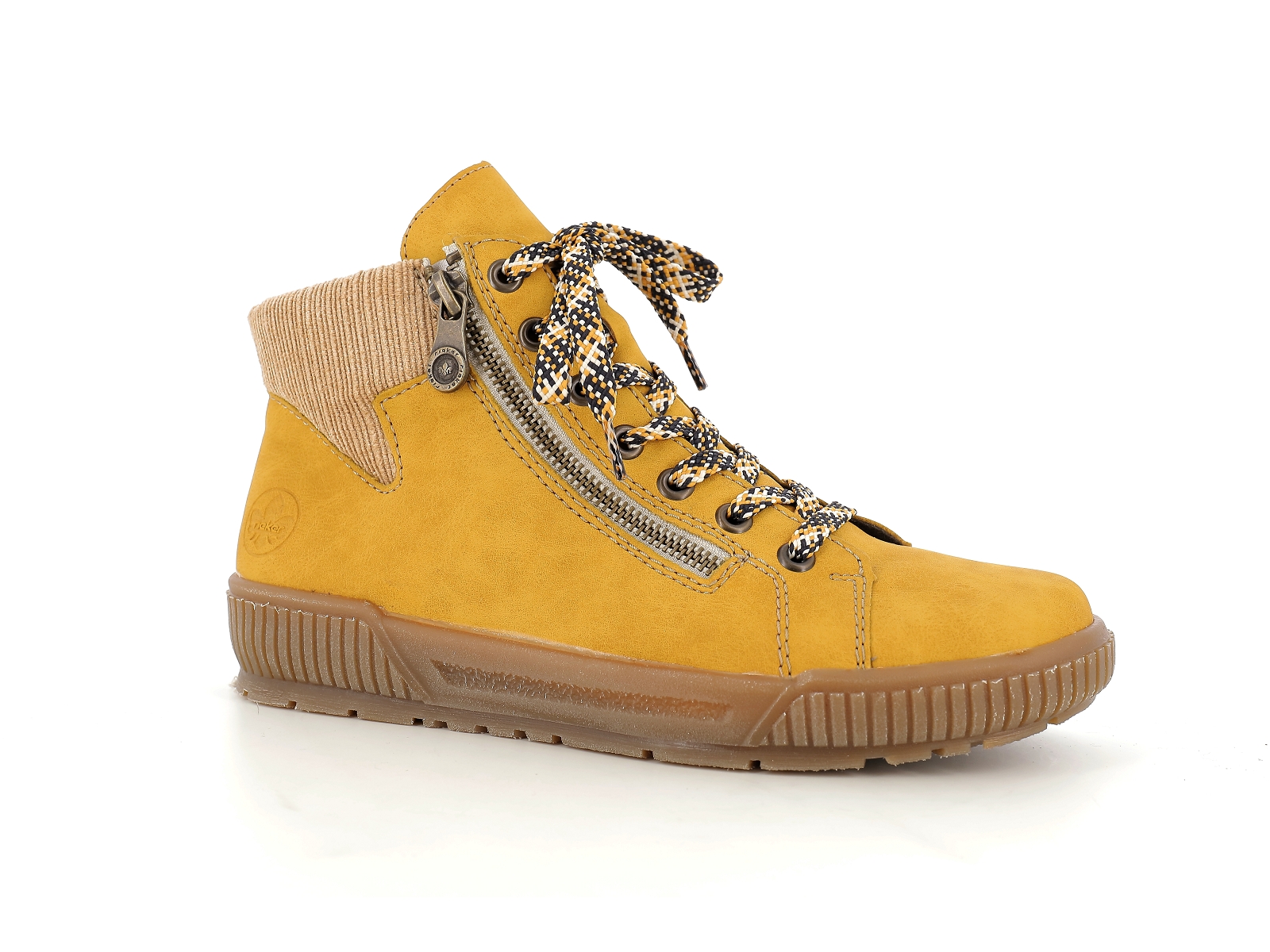 Rieker-N0709 Synthétique Moutarde
