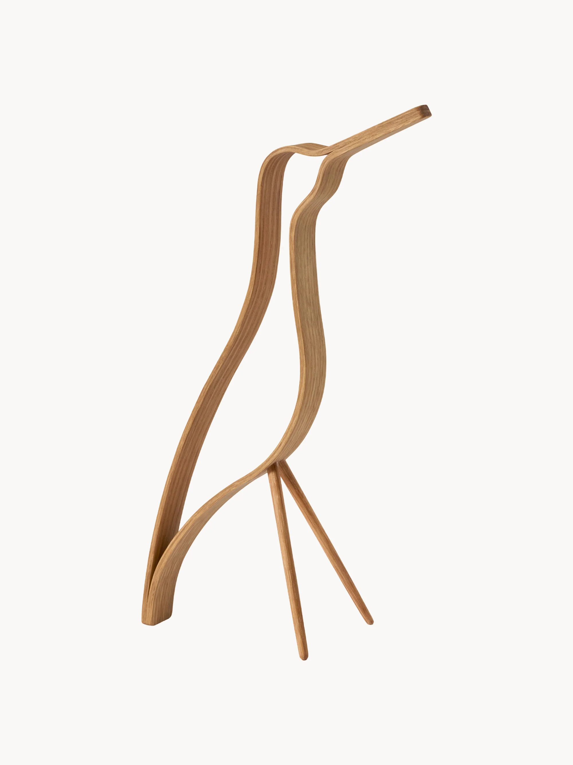 Handgemaakt decoratief object Woody Bird