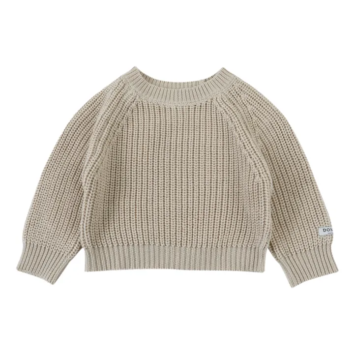 Donsje Pull en Maille Jade | Beige