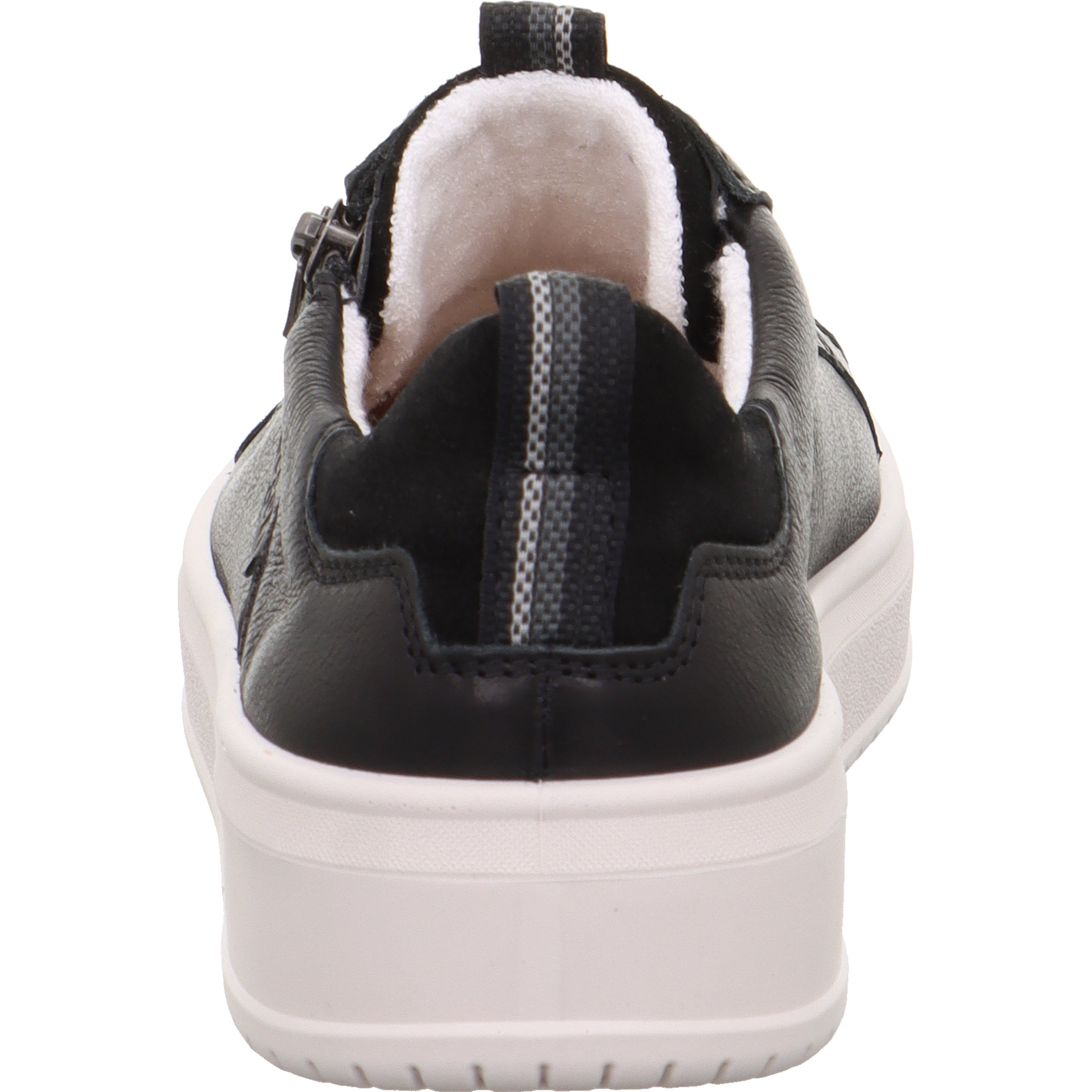 legero REJOISE Damen  Sneaker low mit Schnürung - Farbe: Schwarz - Größe: 5