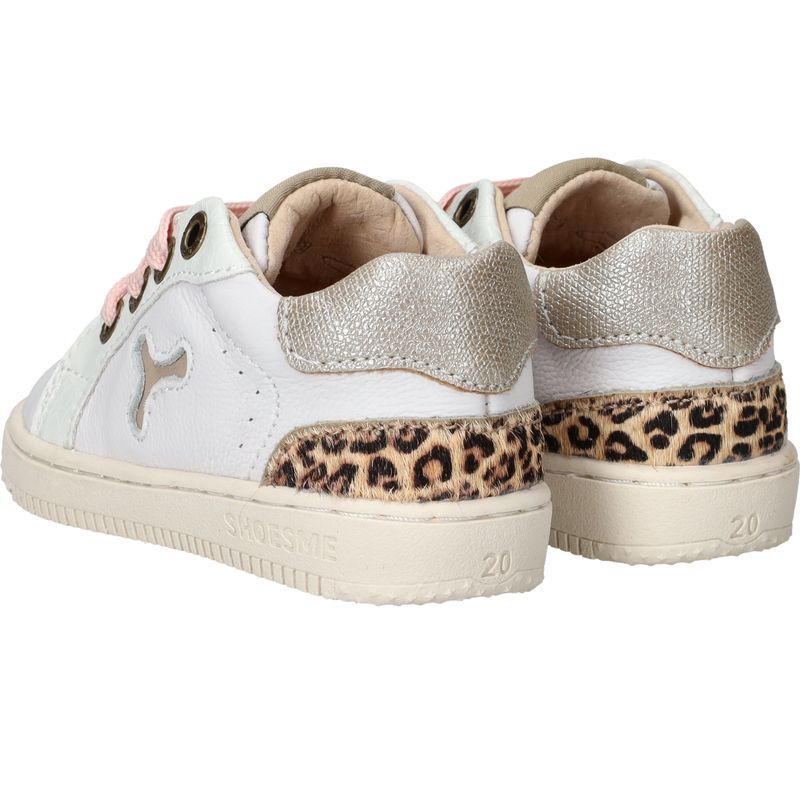 Shoesme Baby-Proof Sneakers Wit Meisjes