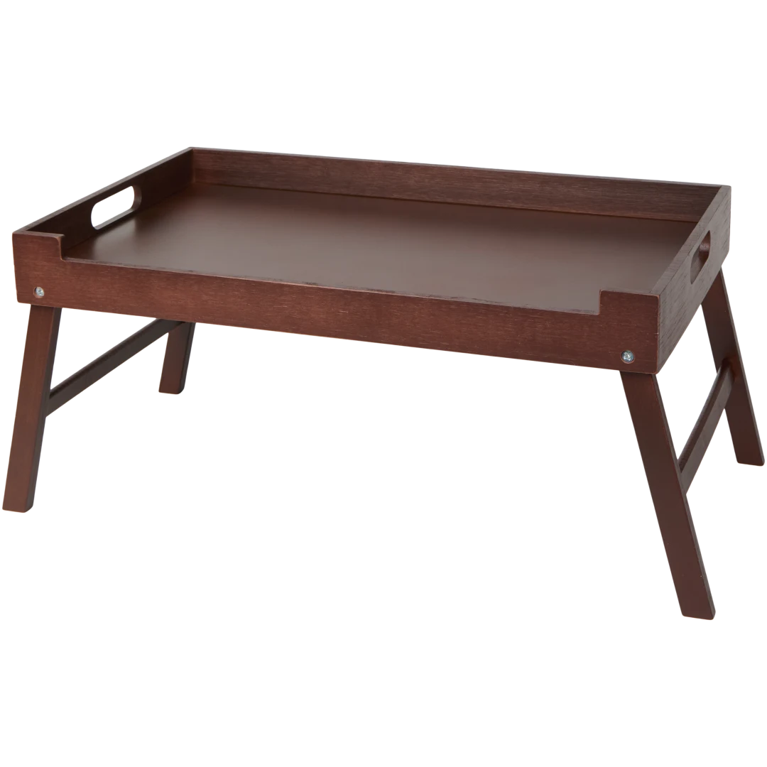 Inklapbaar bamboe dienblad 23 x 48 x 28 cm | diverse varianten