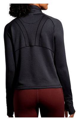 Haut thermique Brooks Notch Thermal Long Sleeve 2.0 Noir Femme