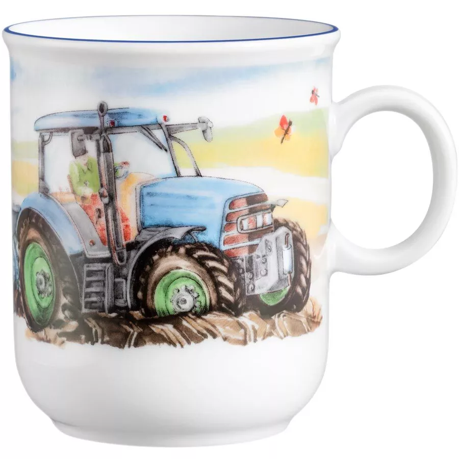 Seltmann Weiden Kindergeschirr Set Compact Mein Traktor bunt