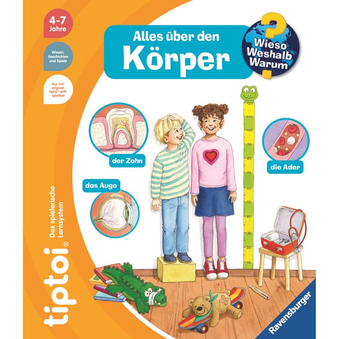 tiptoi® Buch - Wieso? Weshalb? Warum? - Alles über den Körper