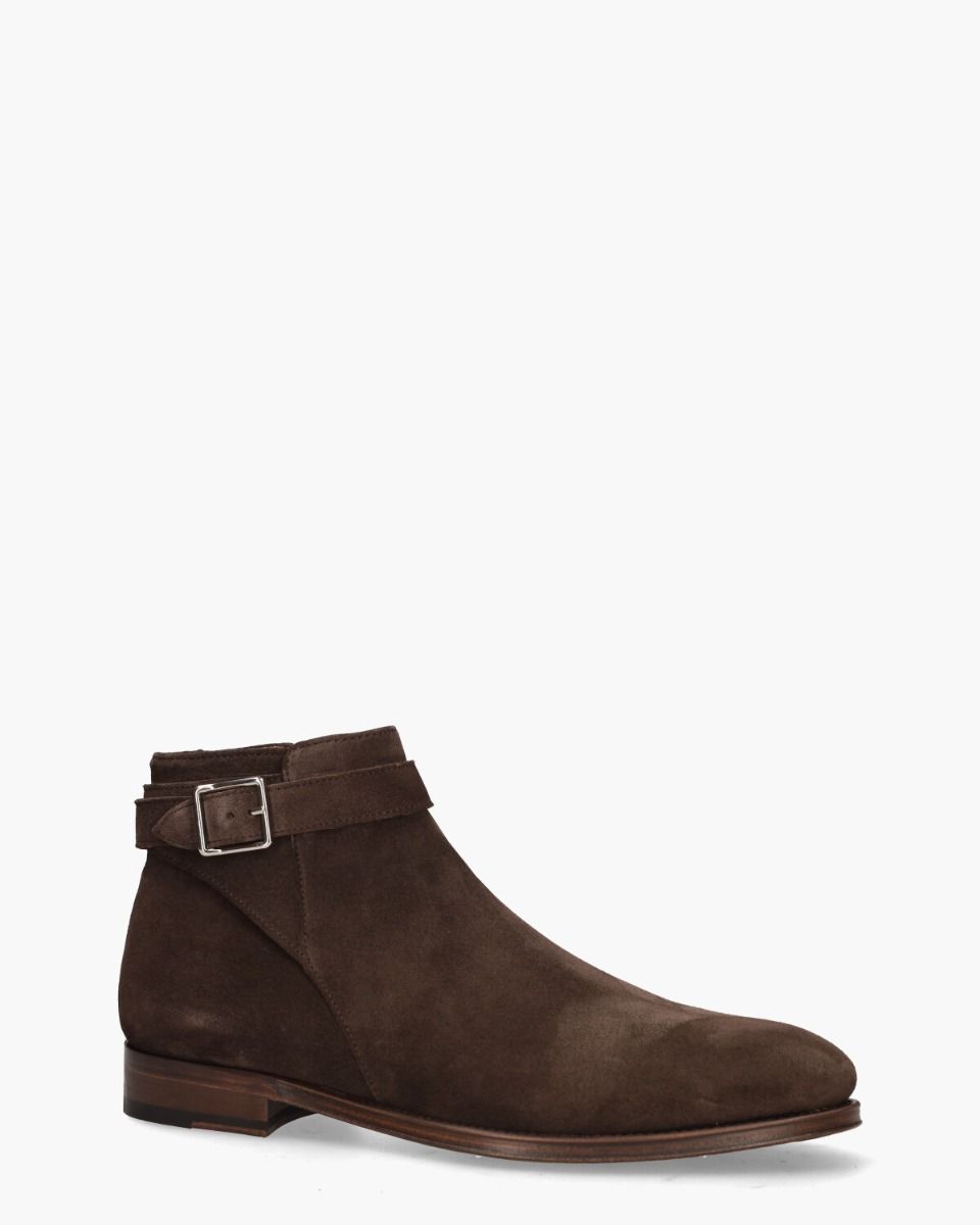Calce 1019 Donkerbruin Heren Gespboots