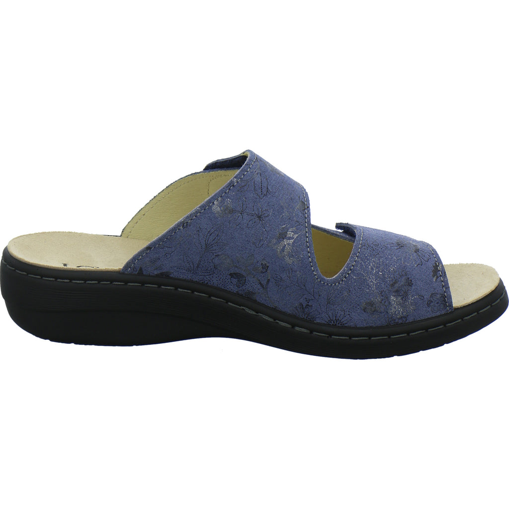 Longo Pantoletten Damen Denim