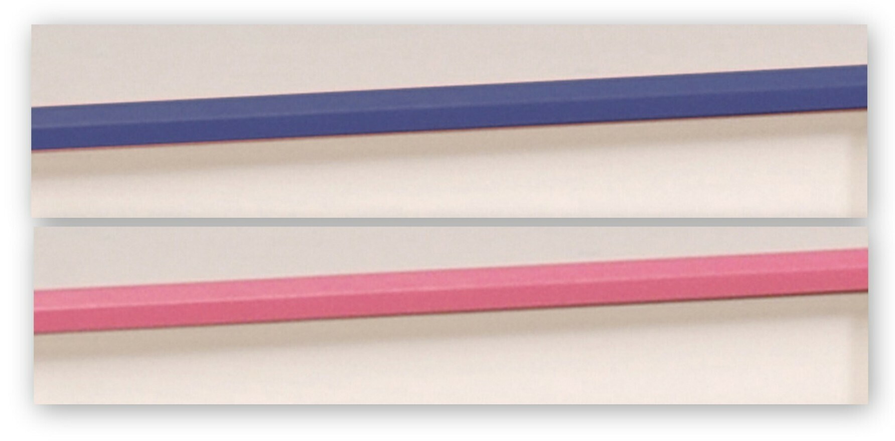 Parisot Hochbett mit Schreibtisch Smoozy 3a + 3b - Kanten Blau oder Pink (90x200)