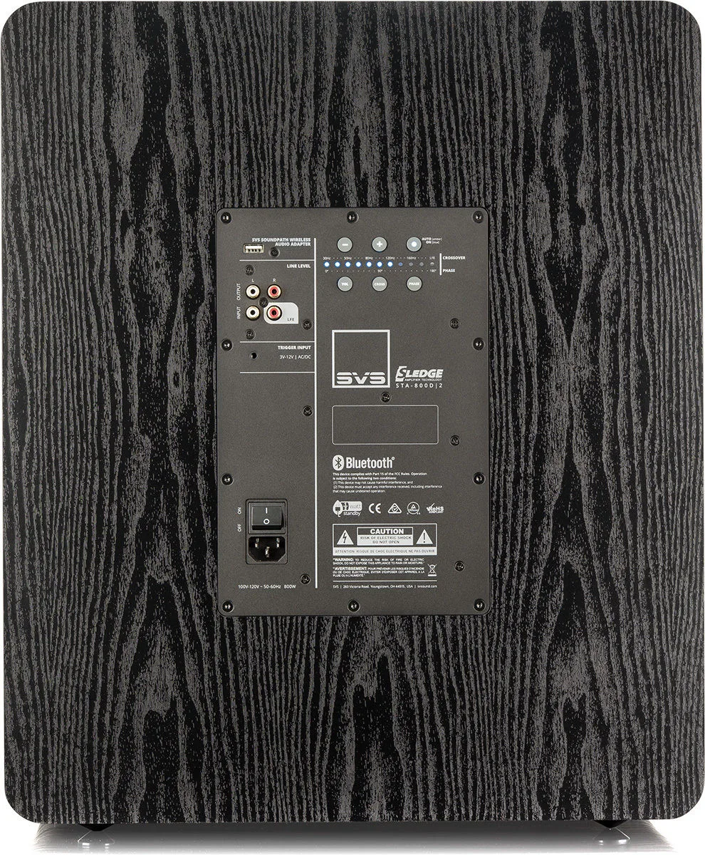 SVS PB-3000 Bois noir Caissons de basses