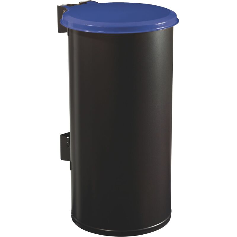 Corbeille 80 litres Tubo Rossignol ronde extérieur