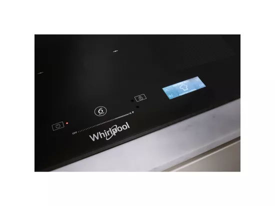 Whirlpool Table de cuisson induction 65cm 8 feux 7400w noir - smp658cneixl