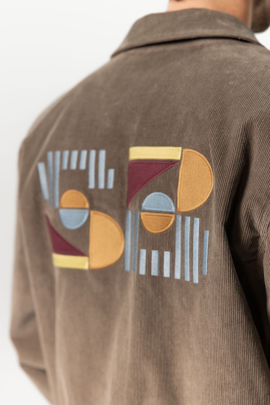 Bomberjack met embroidery artwork