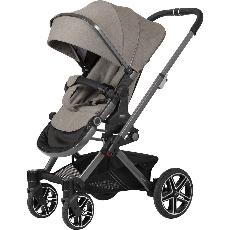Hartan Kinderwagen Vip GTX Casual Collection classy dots (906) Gestellfarbe platin