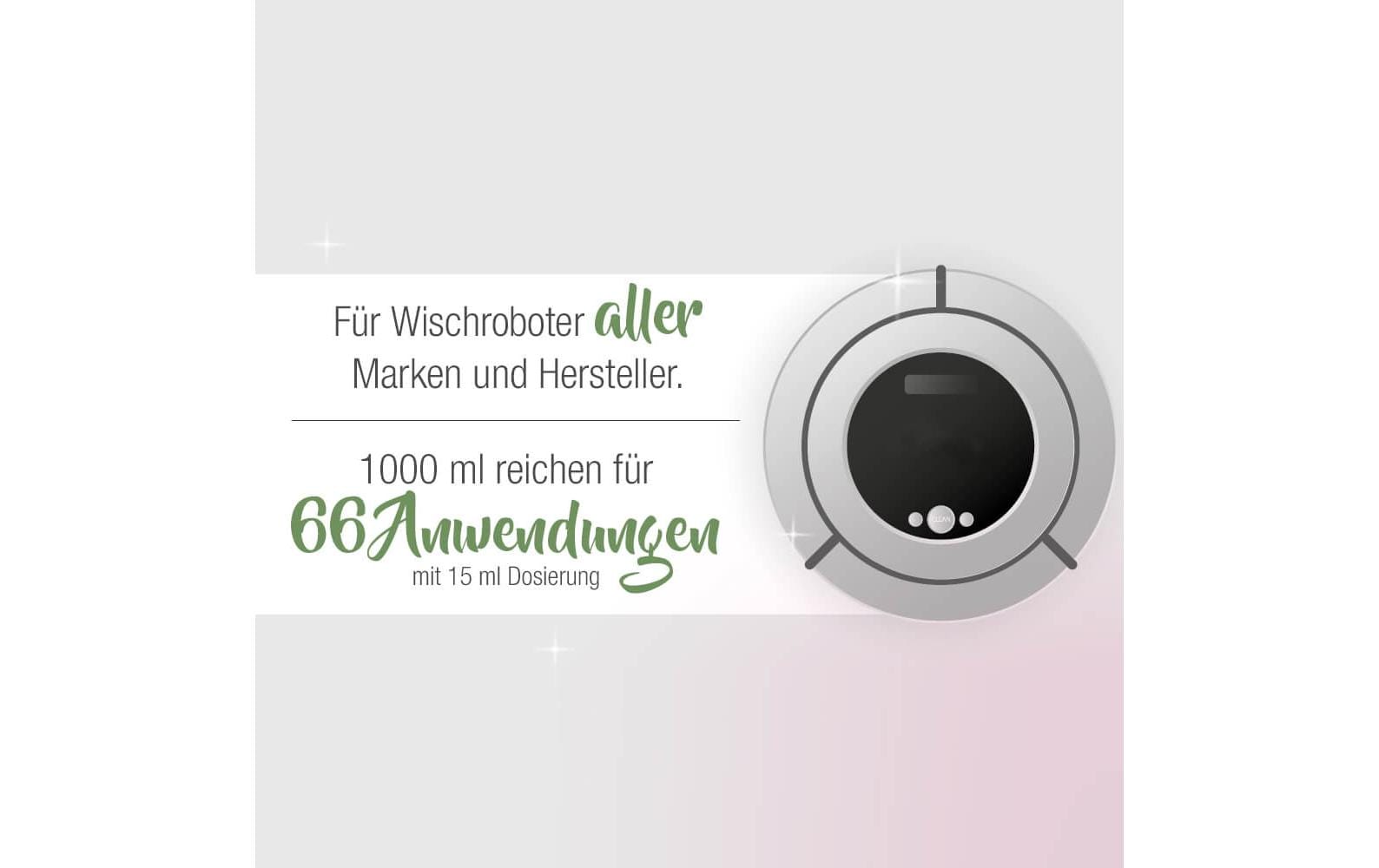 Bio Bodenreiniger für Wischroboter 750 mlBiologisch abbaubares Reinigungskonzentrat für Wischroboter